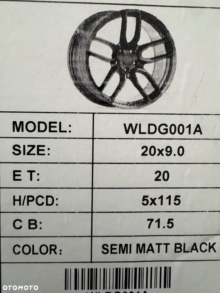 Dodge Charger Challenger felga r20 nowa - 18