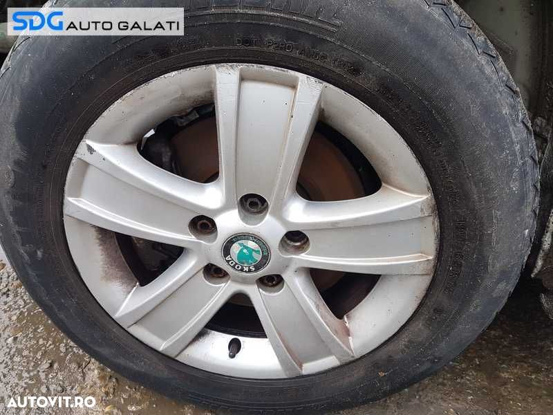 Set 4 Jante Roti Aliaj 5x112 R15 195 65 15 VW Golf 5 2004 - 2008 - 4