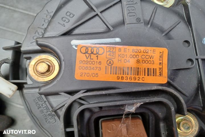 Ventilator aeroterma 8E2820021E 8E2820021E Audi A4 B7 [2004 - 2008] A - 3