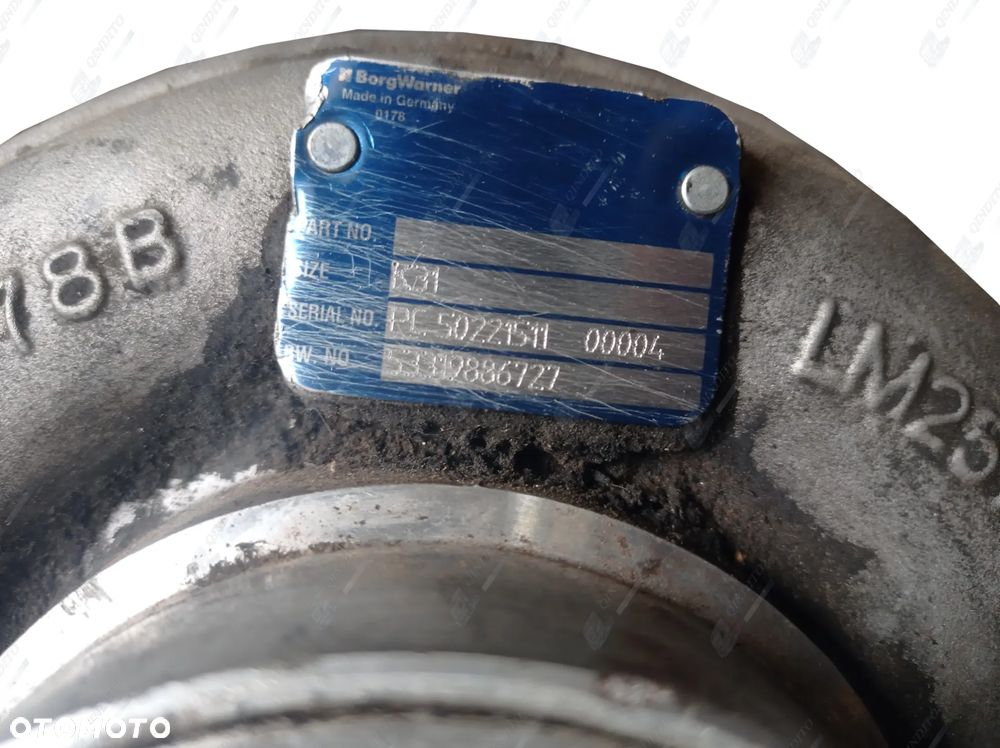 TURBINA MAN TGA TGS BORG 53311013078 - 9