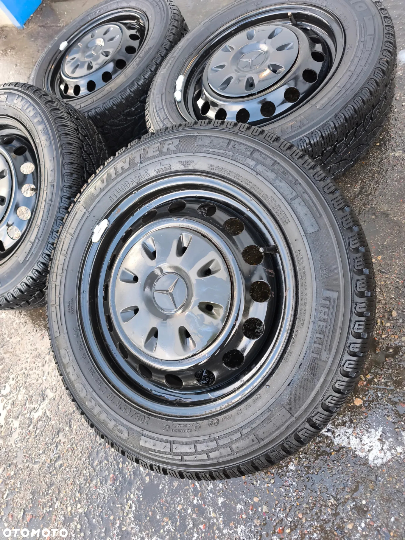 Koła opony zimowe 205/65 R16 5x112 Mercedes-Benz Vito w639 w447 A 6394013302 - 2