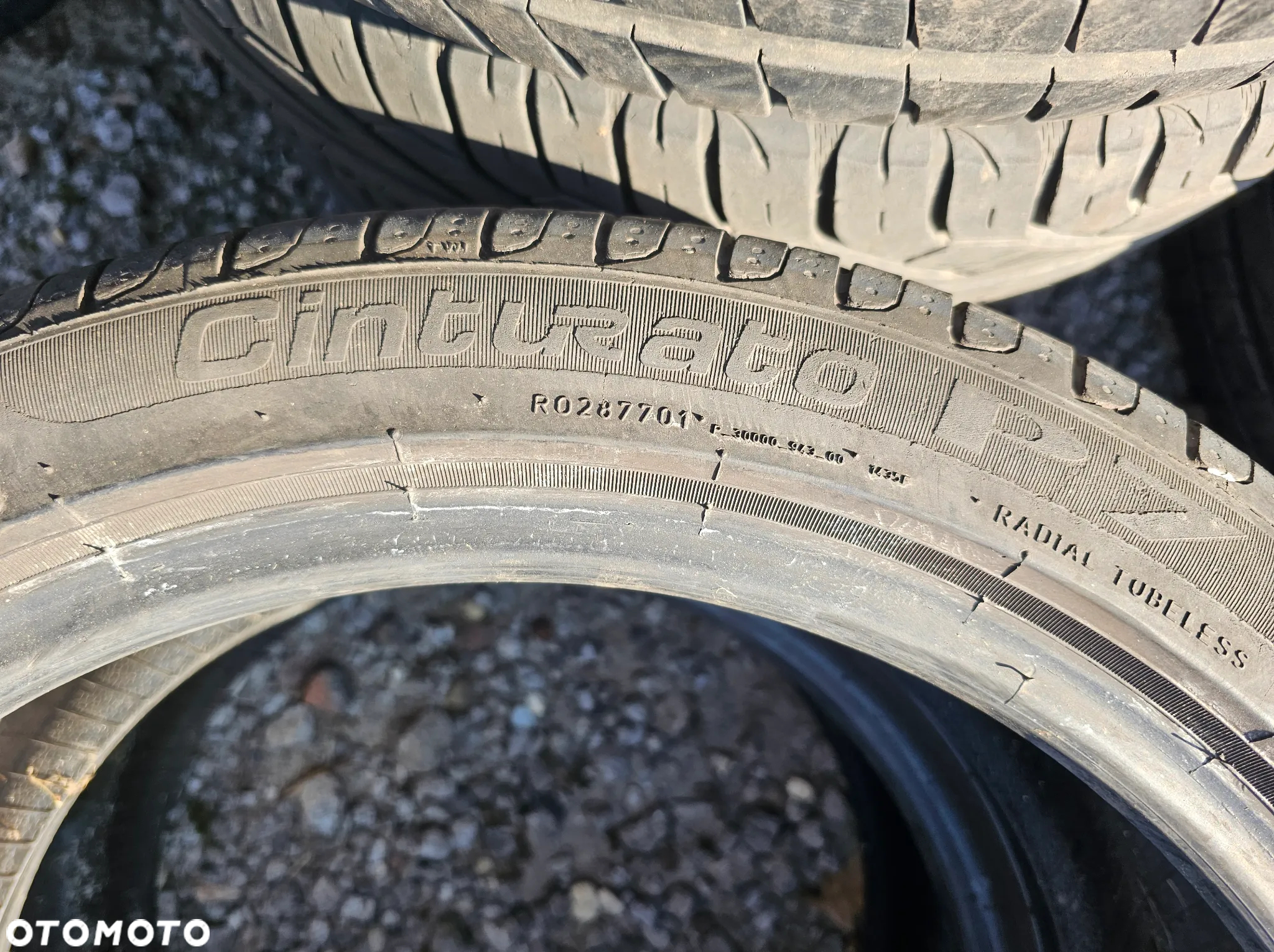 PIRELLI 205/45R17 88W CINTURATO P7 * RFT (2szt.) (2x6,0) (DOT: 1x4916 1x0517) L590 - 5