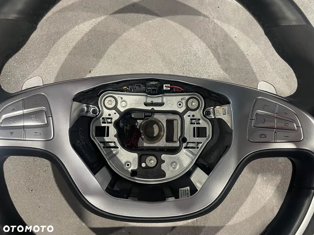 kierownica skora alcantara lopatki 63 65 amg 63amg idealna mercedes w222 w217 - 6