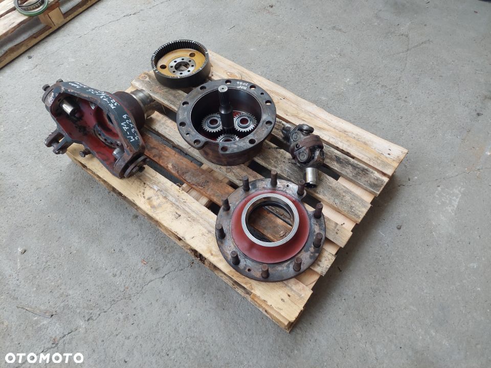 ZWOLNICA ZE ZWROTNICĄ SKRĘTNA KOPARKA O&K MH4  [W-71, S-3X29, SZ-10 , P-13Z / 26F][NAP 2066] - 4