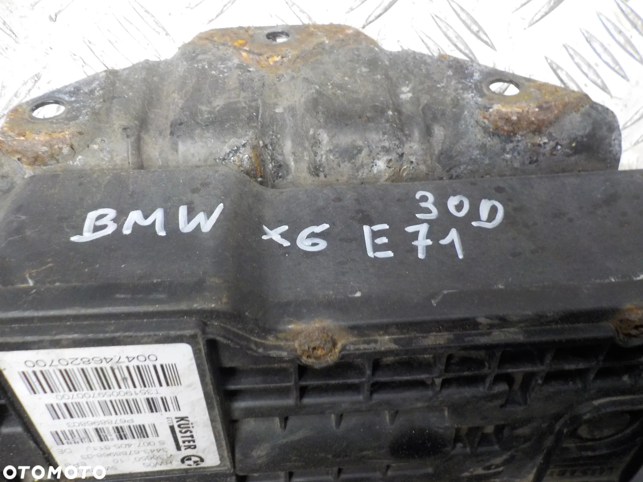 BMW X6 E71 X5 E70 MECHANIZM HAMULCA RĘCZNEGO - 3