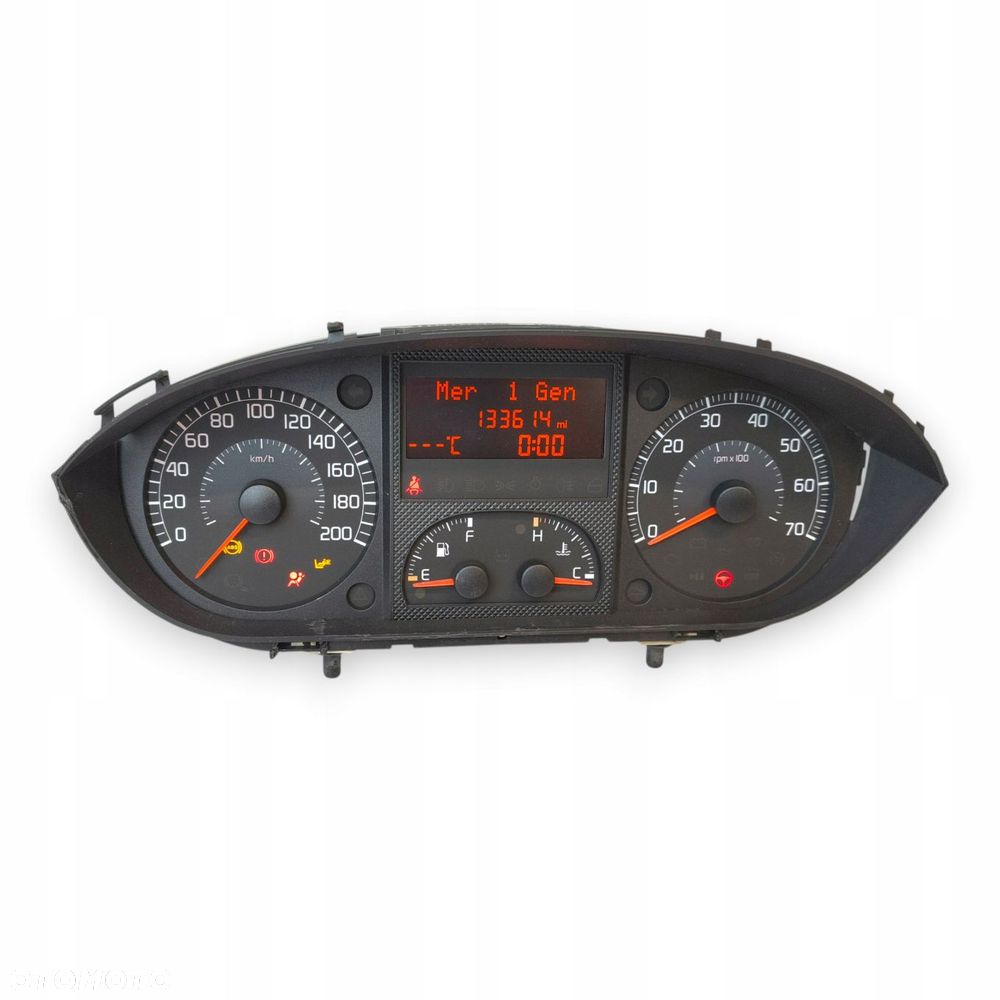 LICZNIK ZEGARY 735364160 Fiat Idea 1.2 1.4 16V 1.3 1.9 M-JET 133 614km eu - 5
