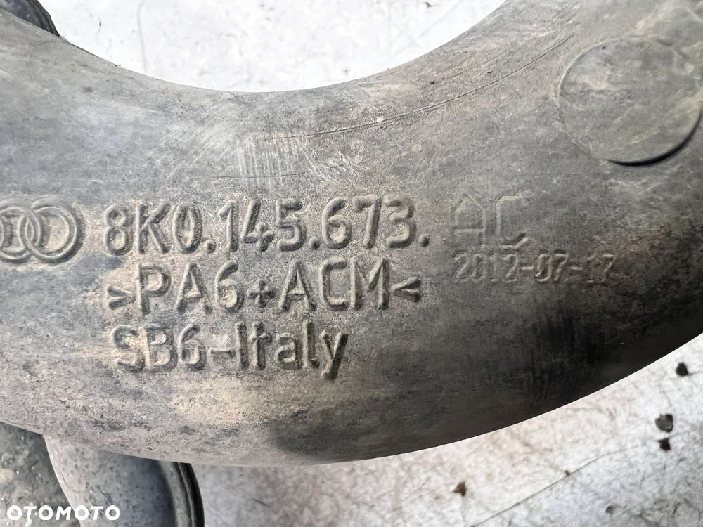 RURA PRZEWÓD INTERCOOLERA AUDI A4 B8 A5 8T Q5 8R 8K0145673AC - 12