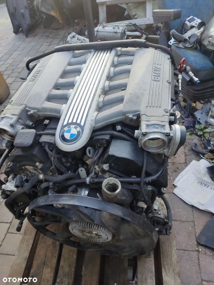 BMW N73 B60 E65 66  V12 kompletny silnik z komputer stacyjka kluczyk sterownik instalacja - 1