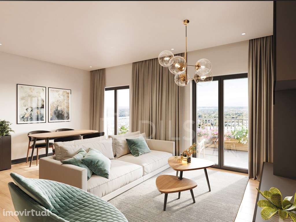 Apartamento T1 com varanda em novo empreendimento situado em Benfica - Grande imagem: 2/55