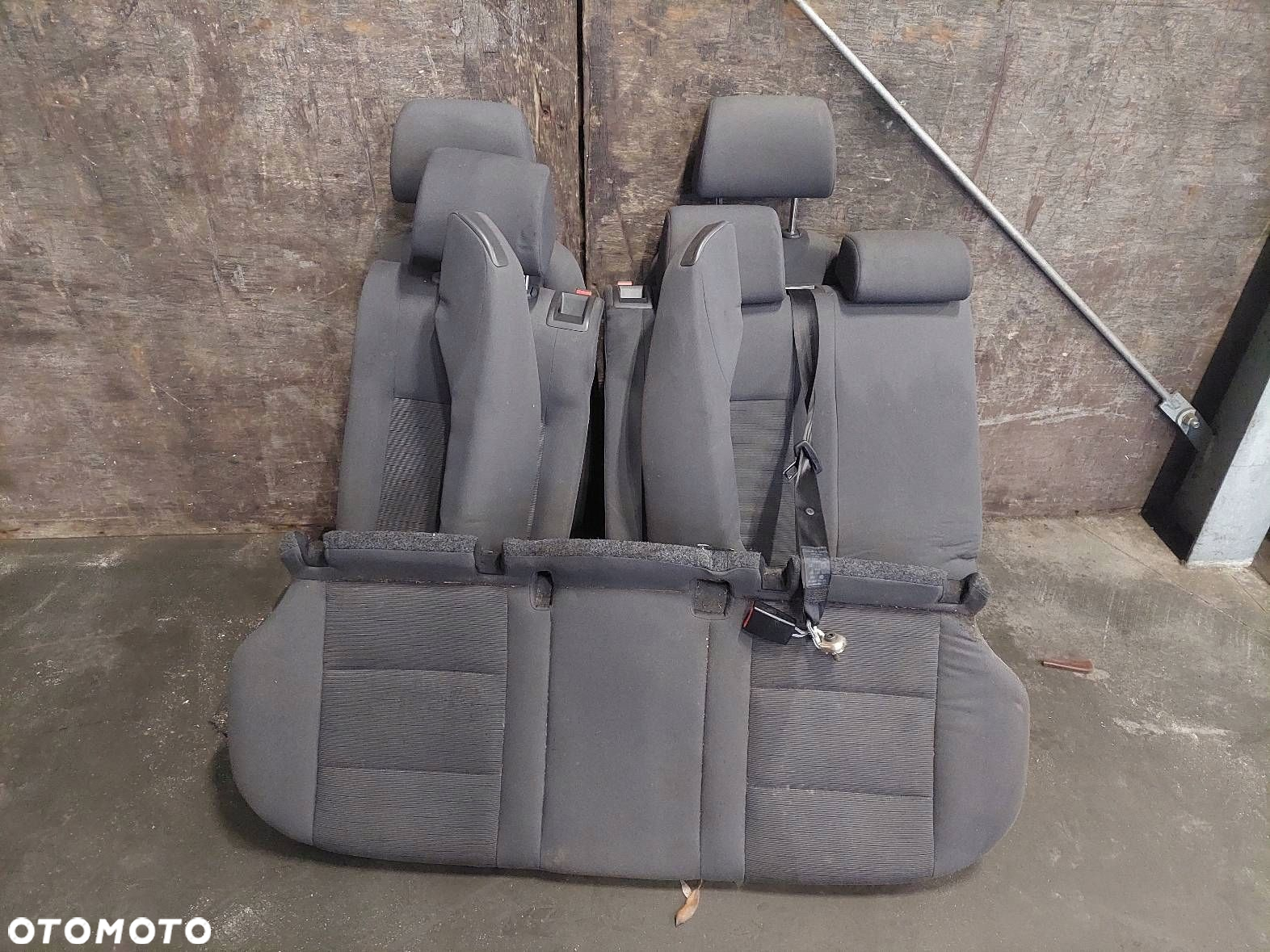 FOTELE KOMPLET LEWY PRAWY KANAPA TYŁ VOLKSWAGEN GOLF V KOMBI - 11