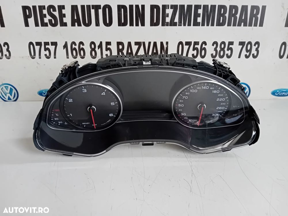 Ceasuri Bord Audi A6 4K C8 2.0 Tdi Automat 116.000 Km Volan Stanga Cod 4K0920771E - 2