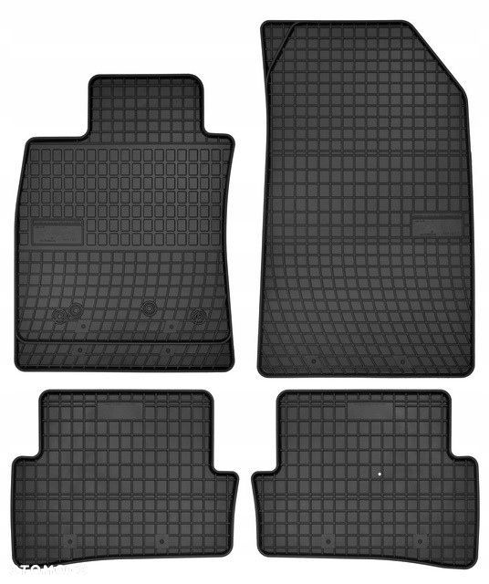 RENAULT Clio III 2005-2012 dywaniki gumowe FROGUM - 1