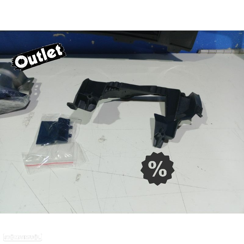 C010945C1 DIFUSOR MERCEDES CLA C117 16-19 LOOK AMG PRETO BRILHANTE + PONTEIRAS E - 4