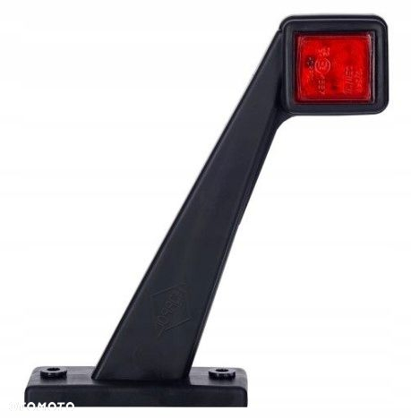 LAMPA OBRYSOWA LED OBRYSÓWKA BIAŁO CZERWONA LAWETA - 5