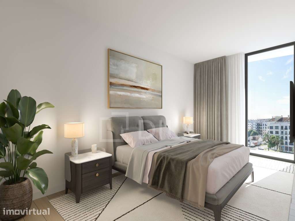 Apartamento T3+1 duplex em novo empreendimento no Montijo - Grande imagem: 2/50