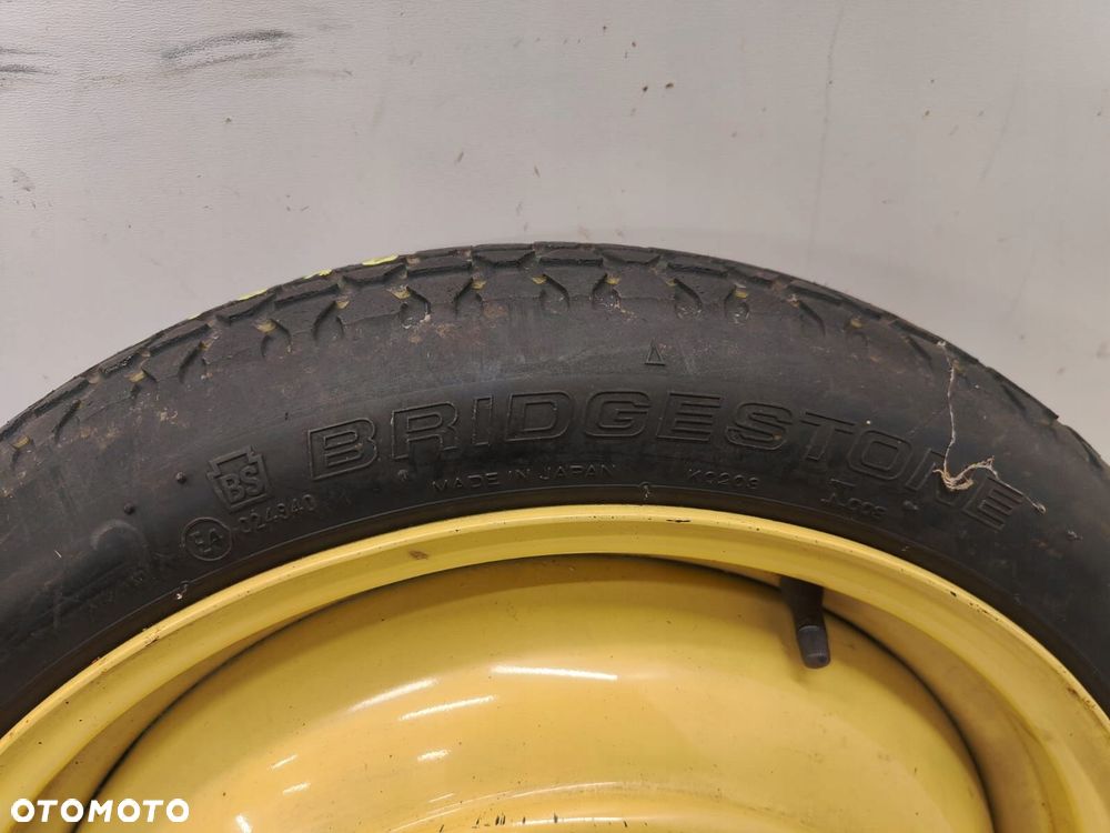 toyota corolla koło dojazdowe dojazdówka 125/70 17 5x114,3 bridgestone - 2