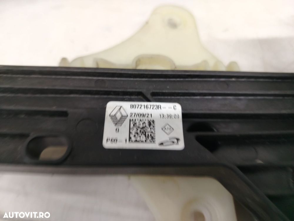 Macara geam stanga fata 807216723r Renault Clio 5 [2019 - 2023] - 3