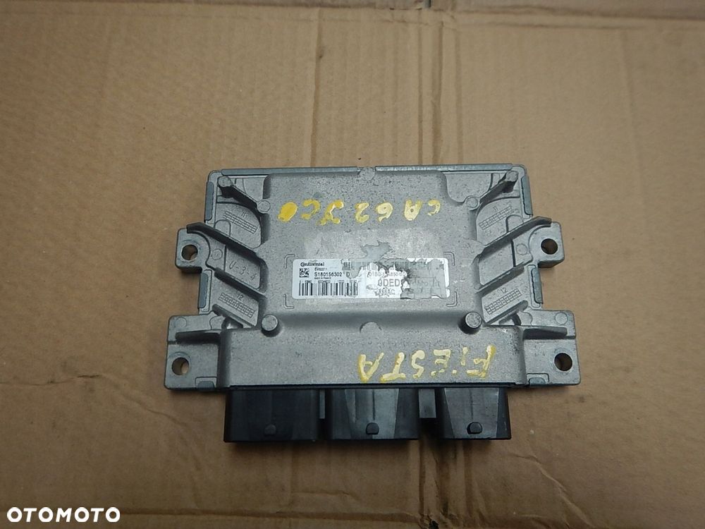 STEROWNIK KOMPUTER FORD FIESTA MK7 1.6 D1BG-12A650-BD - 1