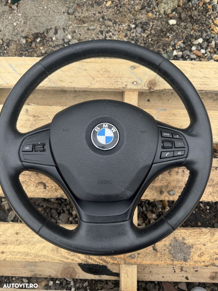 Volan cu airbag bmw seria F compatibil pe F10 F11 F20 F30 F31 F32 - 1