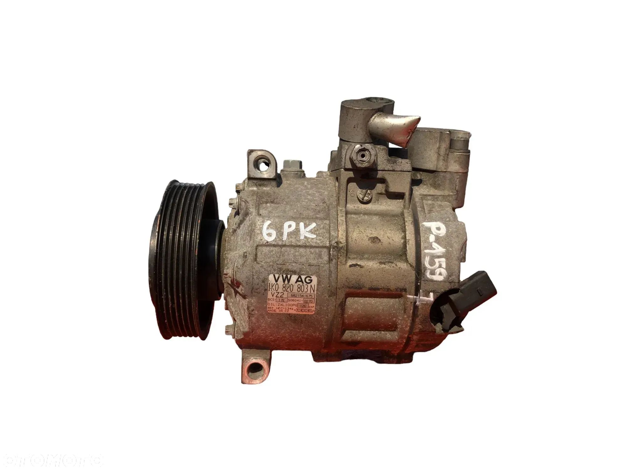 Sprężarka Kompresor Klimatyzacji 6PK 1K0820803N Audi A3 8P VW Golf 5 Passat B6 2.0TFSI - Gwarancja Wysyłka - 1