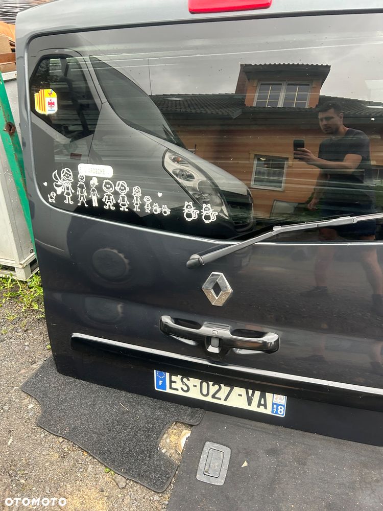 Renault Trafic III klapa tył Vivaro B Talento - 7