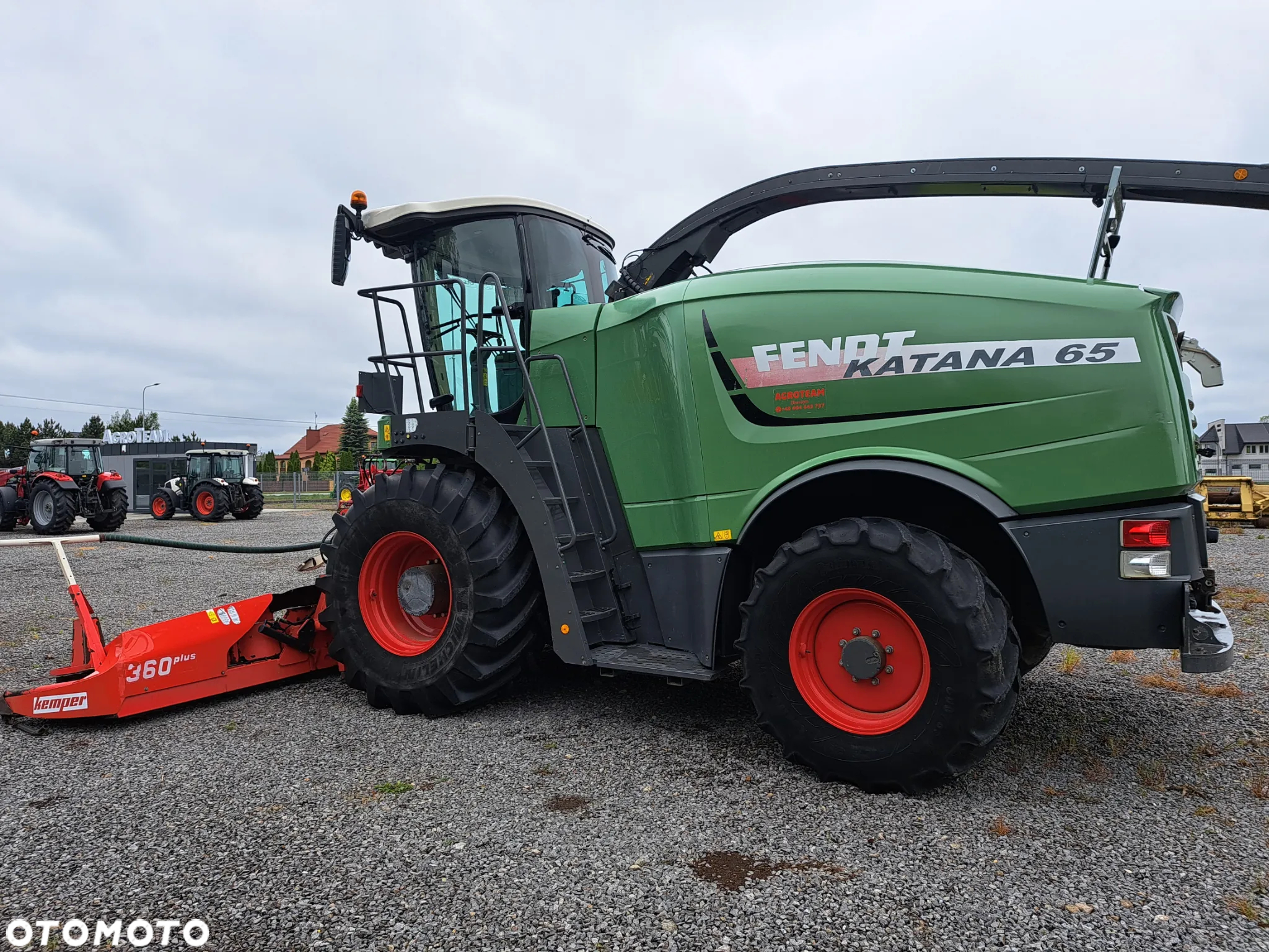 Fendt KATANA 65 4x4 Kemper Champion 360 Plus - 6