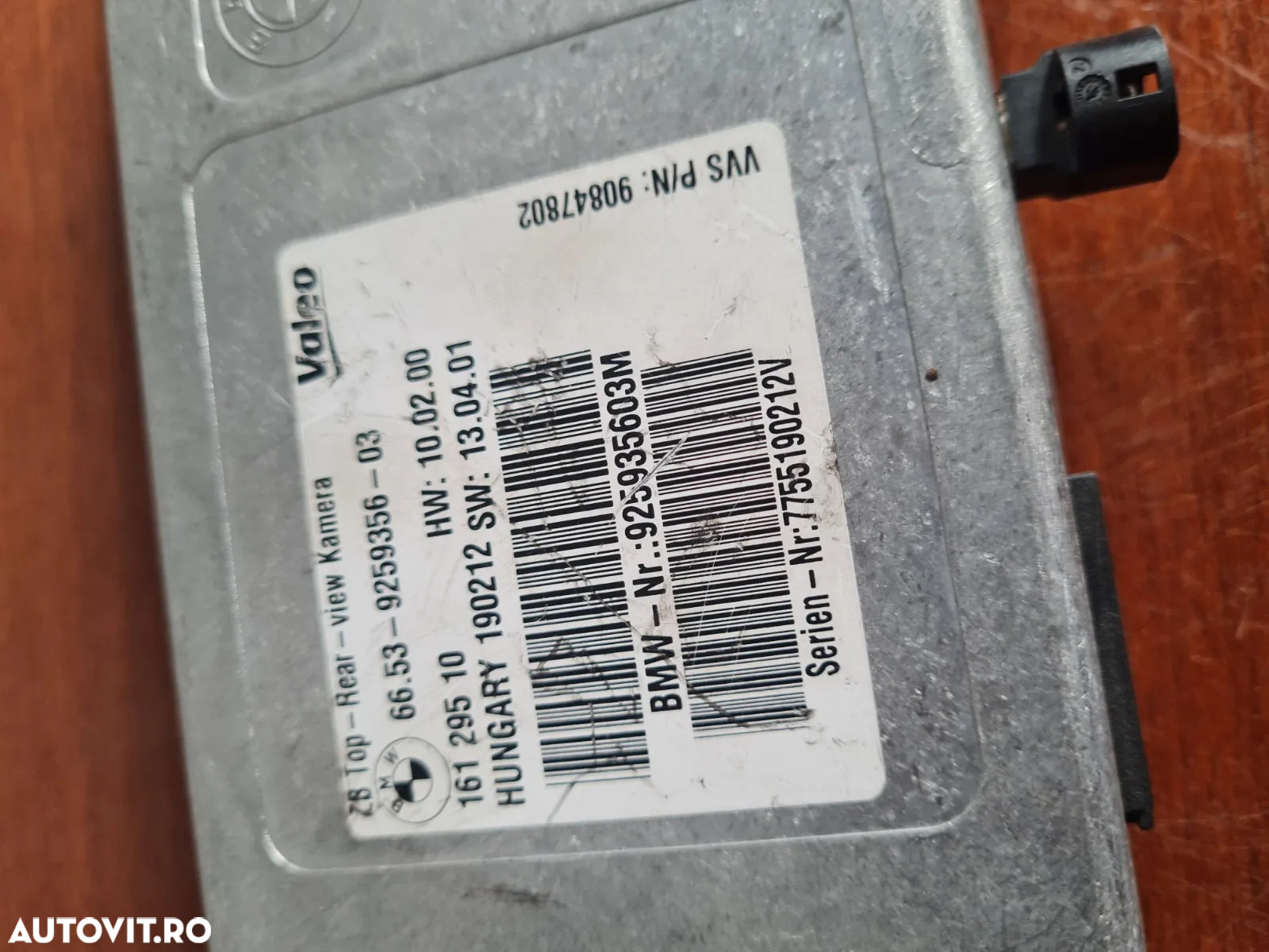 Modul Camera Marsarier Spate Mers Inapoi RR4 Bmw Cod  F07 X3 F25 F20 F21 - Dezmembrari Arad - 6