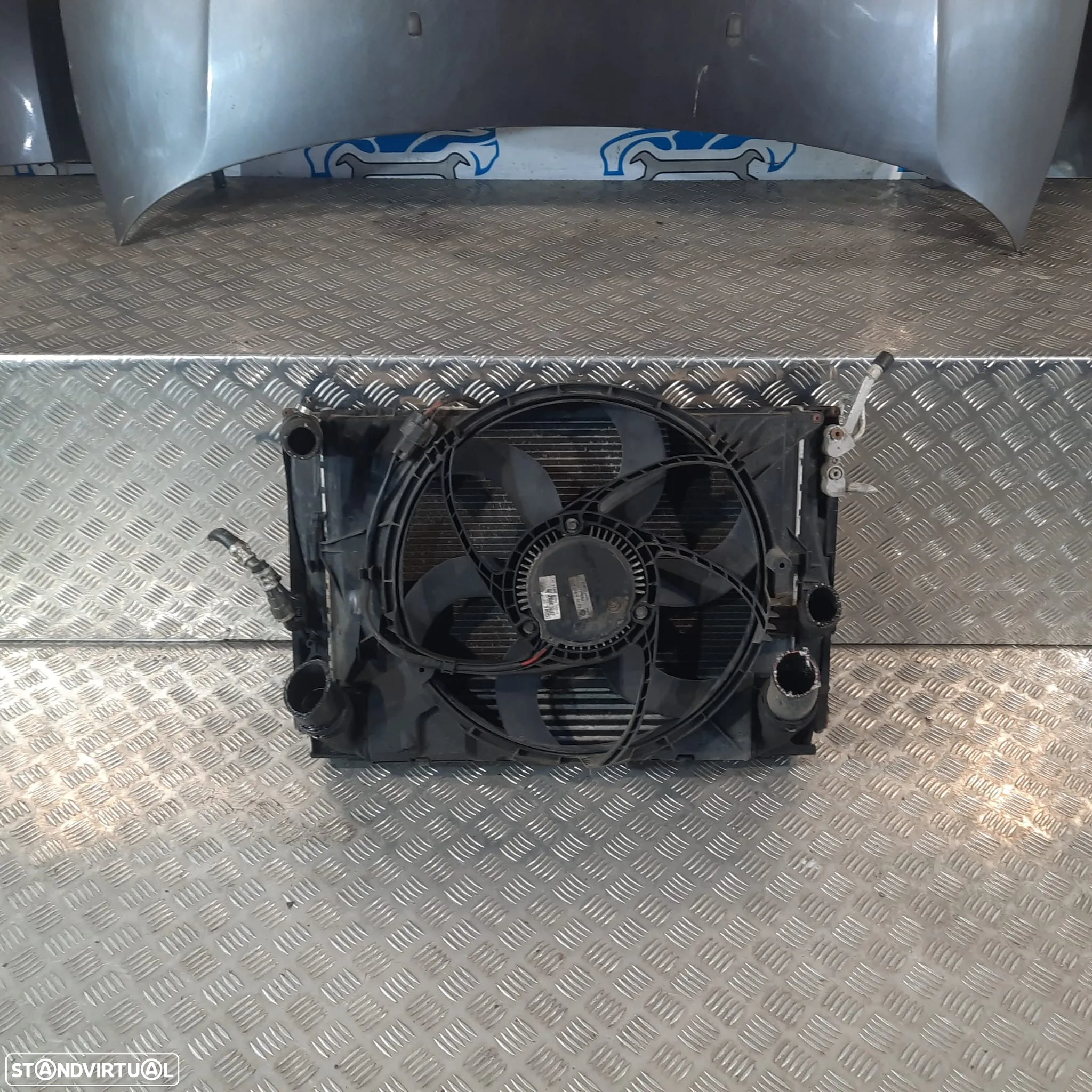 FRENTE COMPLETA BMW SERIE 1 E87 E81 PRE LCI PRE-LCI CAPOT PARACHOQUES GUARDA-LAMAS OTICAS RADIADOR VENTILADOR FRENTE FIBRA REFORÇO - 22