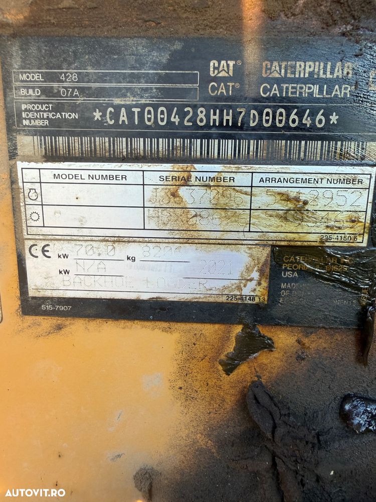 Caterpillar 428 - 6