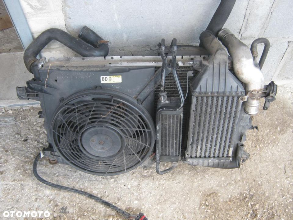 chłodnica wentylator wody klimy astra II 1,7 - 1