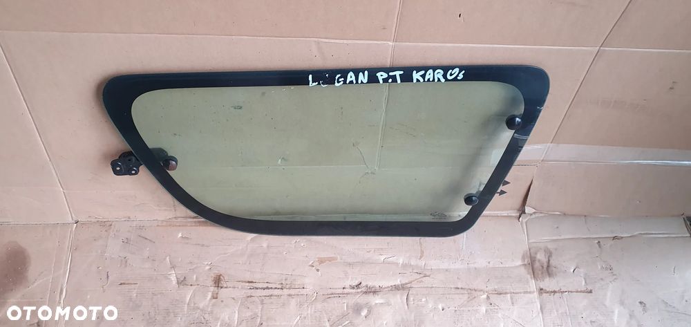 Szyba uchylna prawy tył tylna prawa Dacia Logan AS2 07r - 2