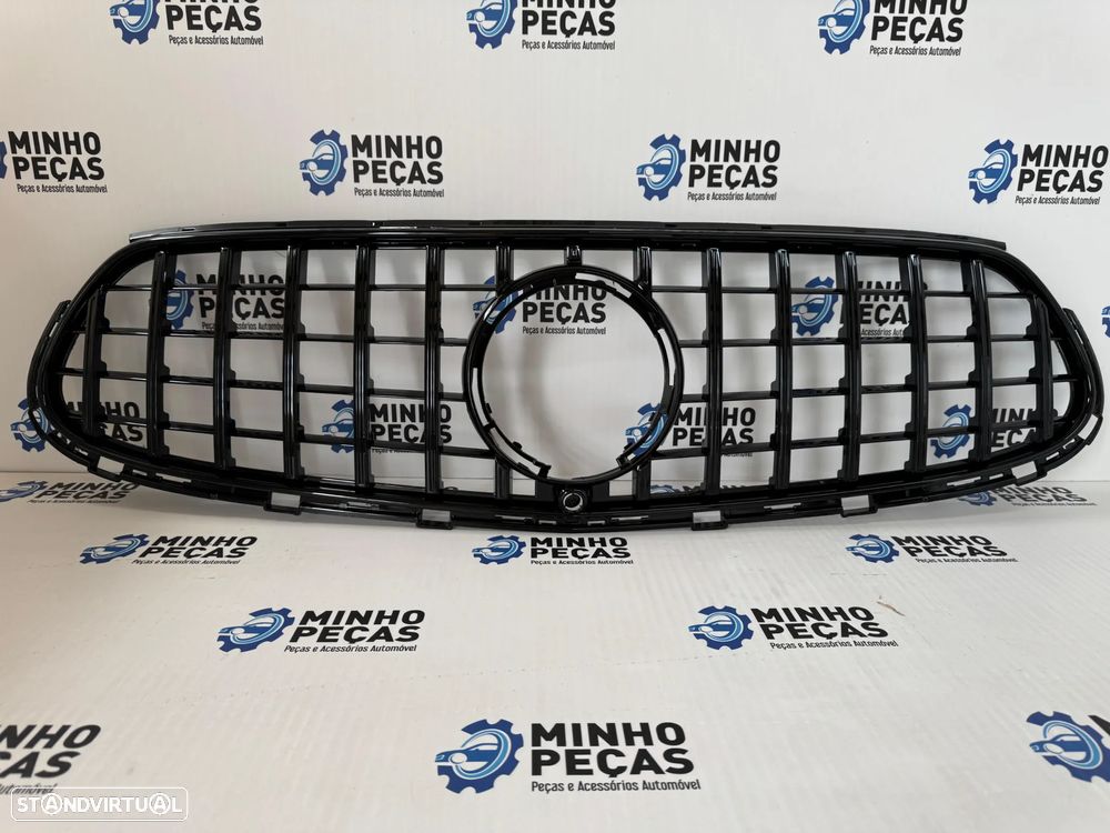 Grelha Frontal Mercedes GLC (X254) GTR Panamericana Preto Brilho - 1