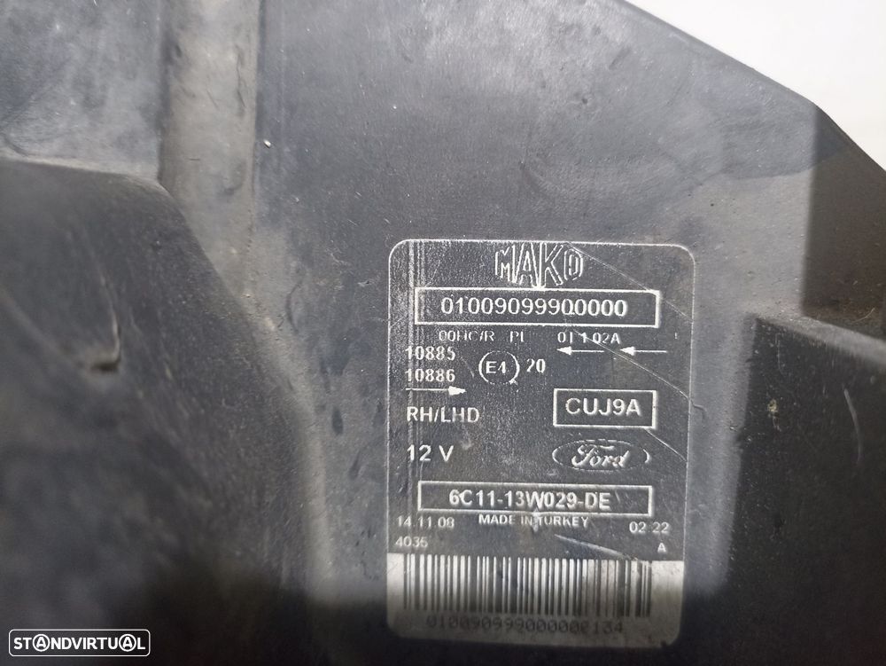 Ótica / farol esquerda FORD Transit - 3