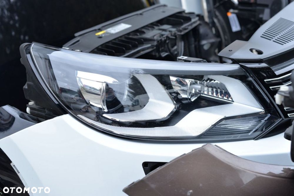 MASKA ZDERZAK BŁOTNIK GRILL LAMPA PAS BELKA XENON VW TIGUAN LIFT 10- - 8