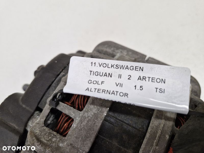 volkswagen tiguan ii 2 arteon golf vii 1.5 tsi alternator 05e903026b - 4