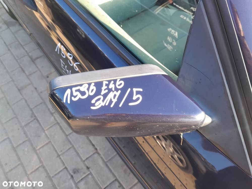 BMW E46 LUSTERKO PRAWE PRZEDNIE PRAWY PRZÓD KOLOR: 317/5 - 4