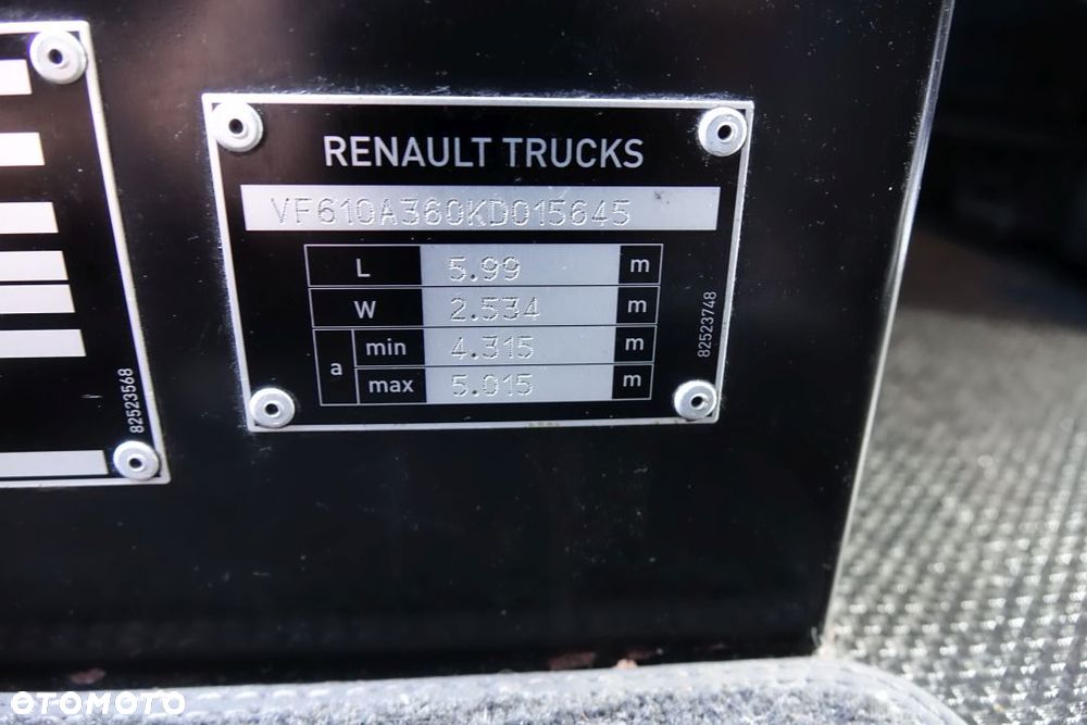 Renault GAMA T520 COMFORT / HIGH SLEEPER /  EURO 6 / STANDARD / AUTOMAT / LODÓWKA / 2 ZBIORNIKI - 28