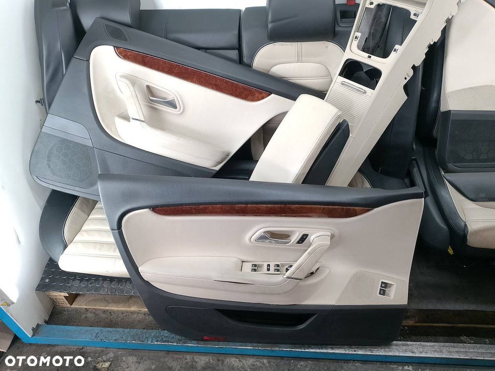 FOTELE KANAPA BOCZKI SKÓRA KOMPLET VW PASSAT CC - 14