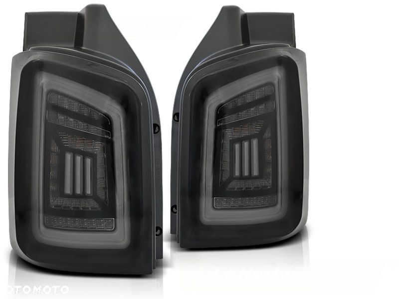 Lampy tyl kpl Full Led Tuning Black VW T5 Transporter 7e 7h 2003-2015 - 2