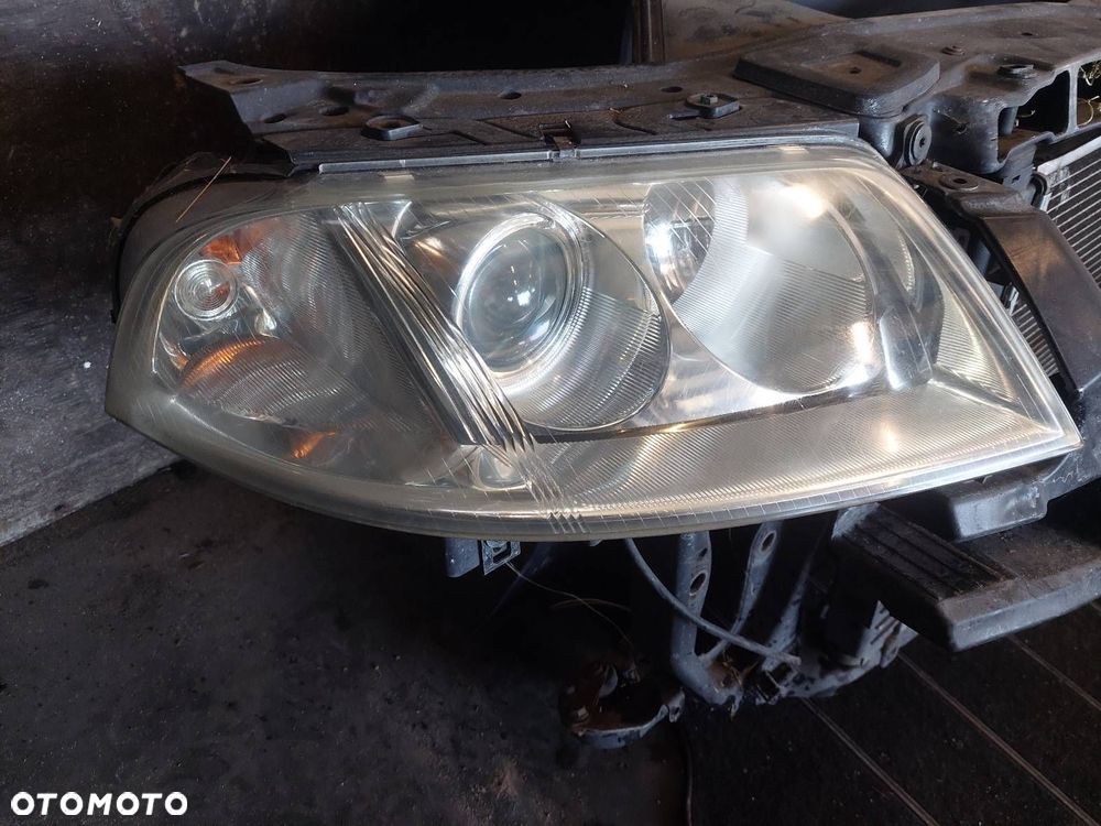 KOMPLETNY PRZÓD MASKA ZDERZAK BŁOTNIKI LAMPY PAS PASSAT B5 FL LIFT LC7V - 14