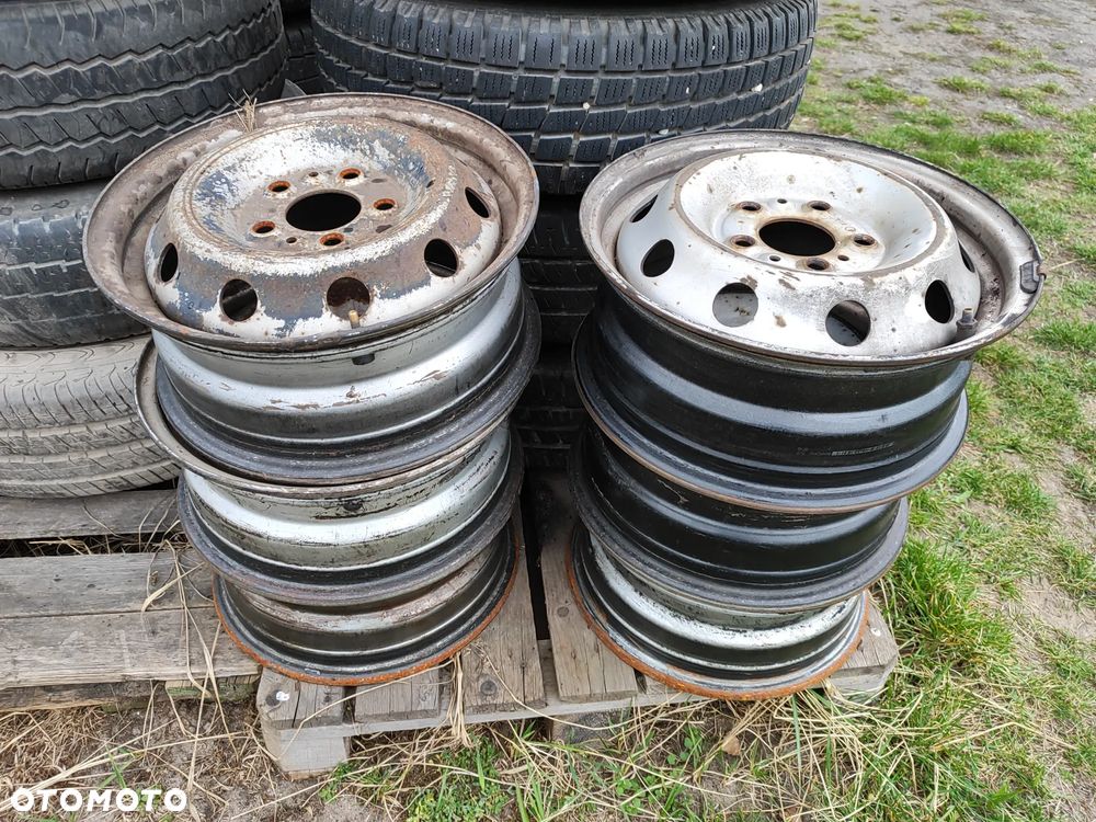 Felga stalowa 15" 5x118 Fiat Ducato Peugeot Boxer Citroen Jumper Iveco Daily felgi ET68 felgi stalowe