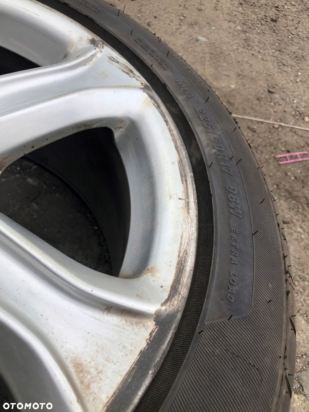 FELGI AUDI ORYGINAŁ 7.5Jx17H2 ET45 8K0601025BK - 6
