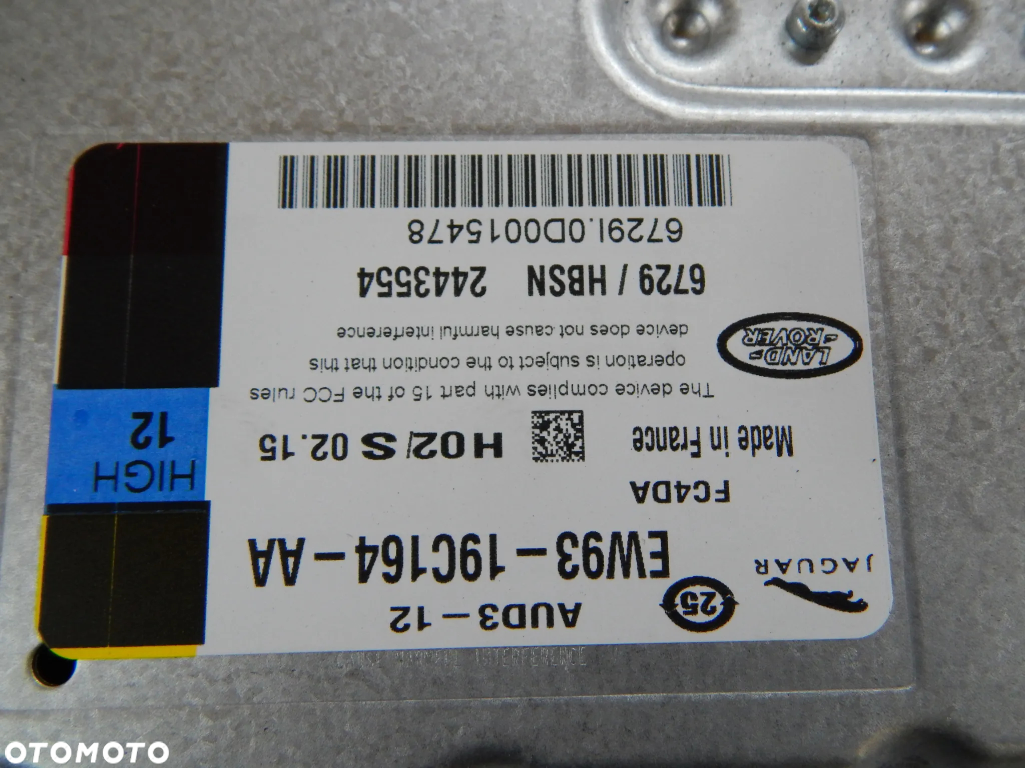 Moduł wzmacniacz audio Jaguar XF x250 Range Rover Evoque 11-18 Łuków części - 4