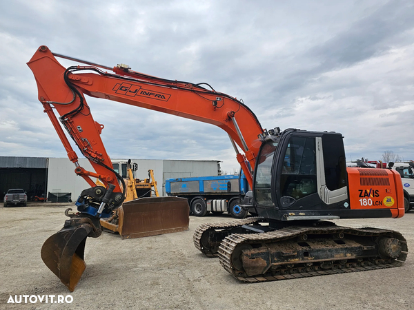 Hitachi ZX 180 LCN Rototilt , import recent , excavator pe senile compact