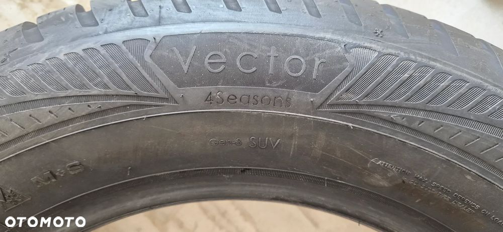 4X OPONY GOODYEAR VECTOR 4SEASONS GEN 3 SUV 225 65 R17 106V NOWE - 13