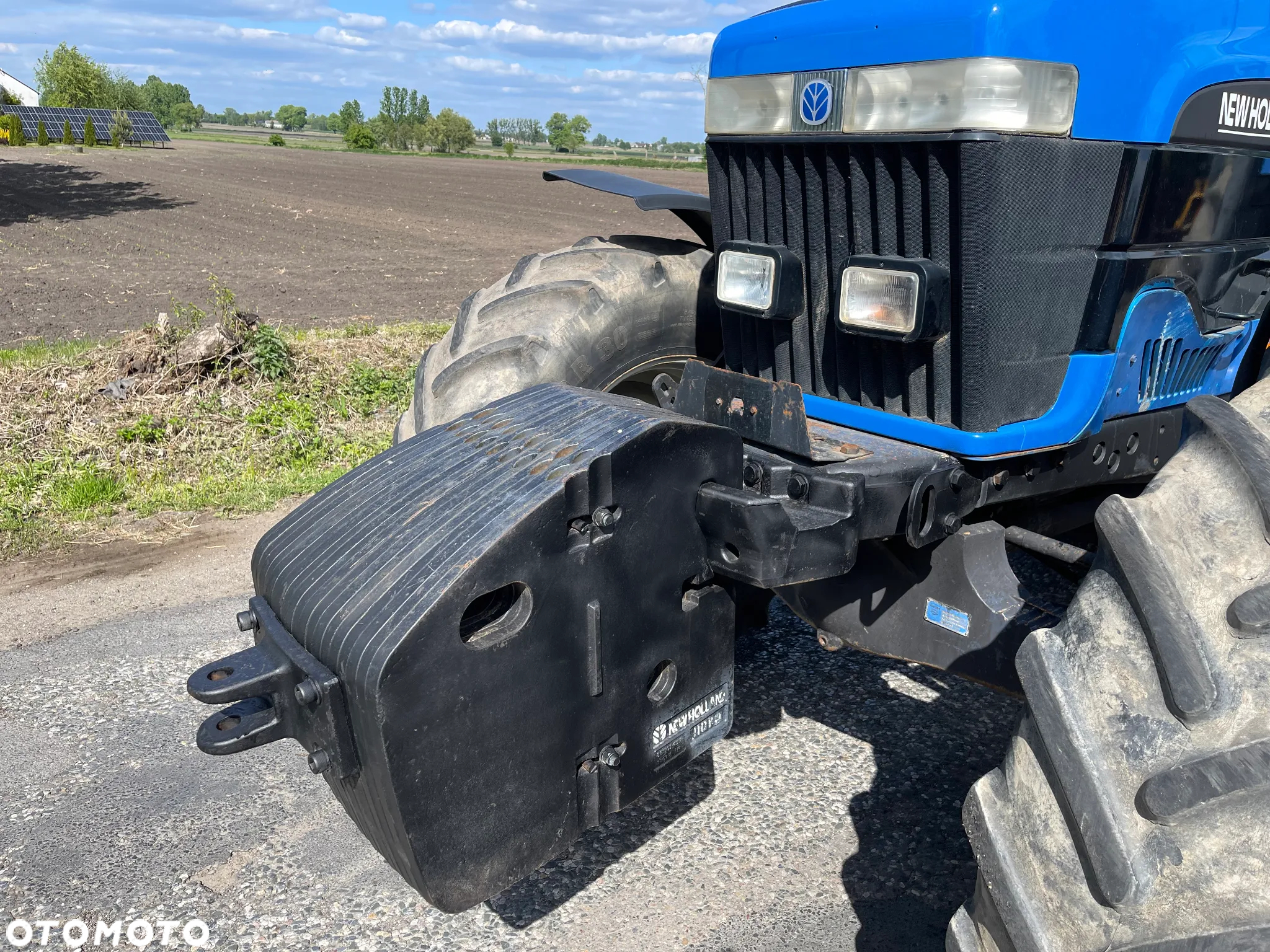 New Holland Ciągnik rolniczy traktor New Holland 8870_Ford 8970_W pełni sprawny_Klimatyzacja,Pneumatyka,Komplet zaczepów i obciążników - 17