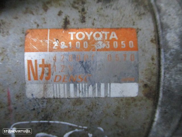 Motor De Arranque 4280000570  2810033050 TOYOTA YARIS VERSO 2004 1.4D4D 75CV 5P CINZA - 5