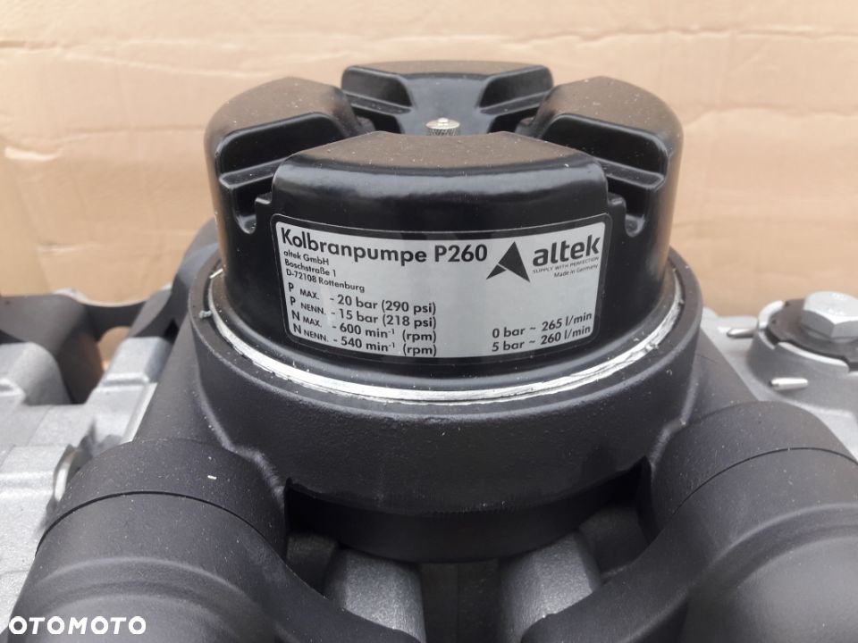Pompa Altek P500. Opryskiwacz Kverneland, RAU, Lemken VNB4578278 - 6