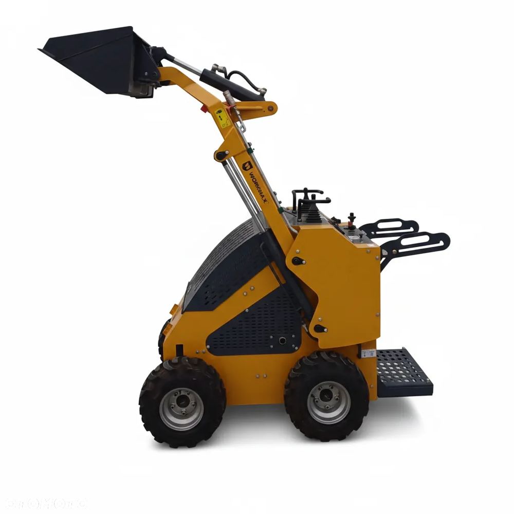 Miniładowarka Kołowa Burtowa WORKMAX 460 SKID-STEER - 4