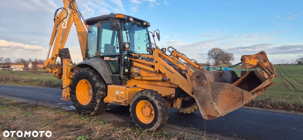Case 580sr 580 sr koparko ładowarka 590 - 7